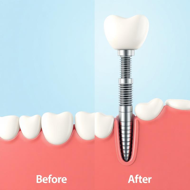 Implant dentaire vs pont dentaire — options de remplacement à Sainte-Marthe