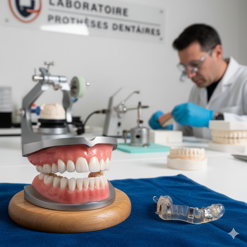 Entretien de prothèses dentaires expliqué par dentiste à Sainte-Marthe